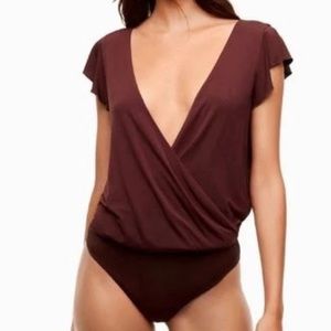 Wilfred Deep V bodysuit